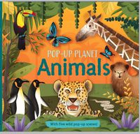 Cover image for Pop Up Planet Wild Animals