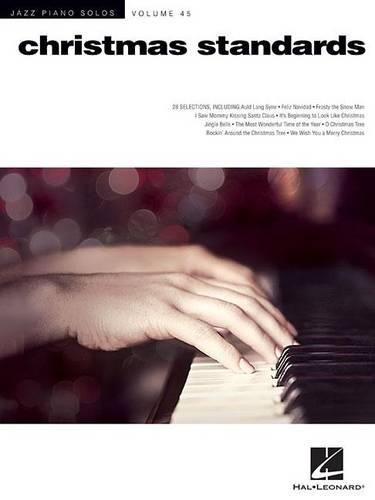 Cover image for Christmas Standards: Jazz Piano Solos Series Volume 45