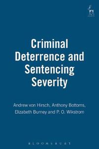 Cover image for Criminal Deterrence and Sentencing Severity