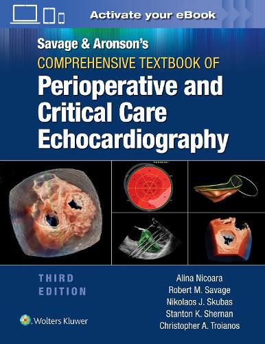 Cover image for Savage & Aronson's Comprehensive Textbook of Perioperative and Critical Care Echocardiography