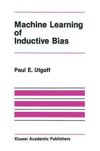 Cover image for Machine Learning of Inductive Bias