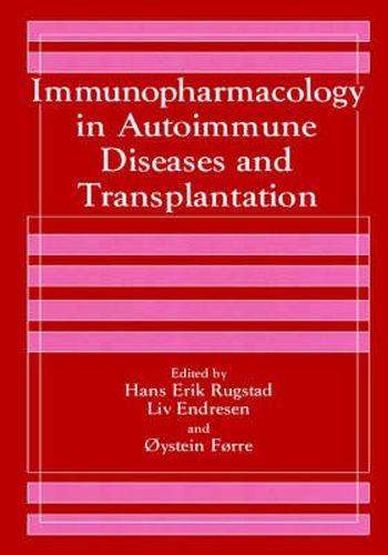 Cover image for Immunopharmacology in Autoimmune Diseases and Transplantation