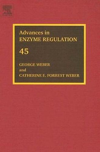 Cover image for Advances in Enzyme Regulation: Proceedings of the Forty-Fifth International Symposium