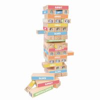 Cover image for Bluey Wooden Tumbling Tower