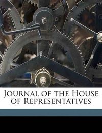 Cover image for Journal of the House of Representatives