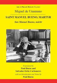 Cover image for Unamuno: Saint Manuel Bueno, Martyr