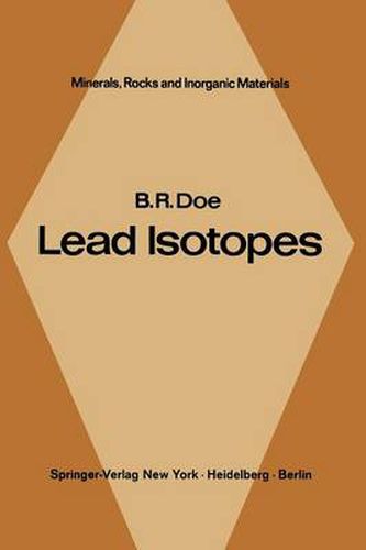 Cover image for Lead Isotopes