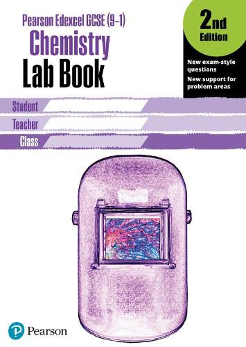 Cover image for Edexcel GCSE Chemistry Lab Book, 2nd Edition: KS3 Lab Book Gen 1