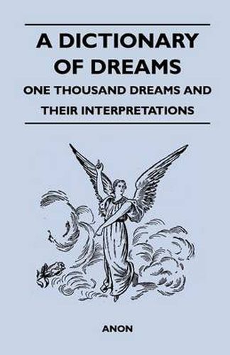 Cover image for A Dictionary of Dreams - One Thousand Dreams and Their Interpretations