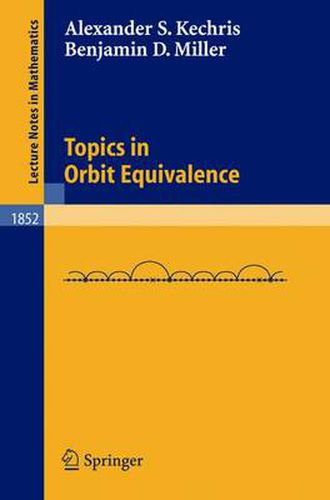 Cover image for Topics in Orbit Equivalence