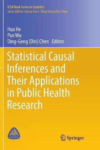 Cover image for Statistical Causal Inferences and Their Applications in Public Health Research