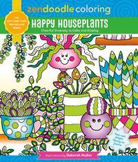 Cover image for Zendoodle Coloring: Happy Houseplants