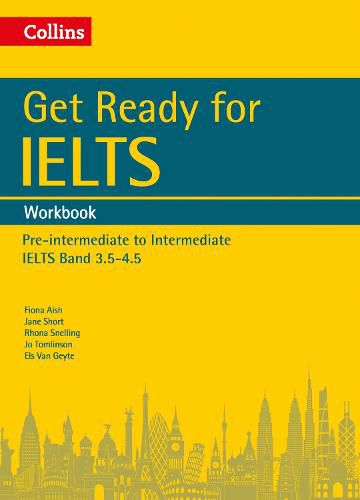 Cover image for Get Ready for IELTS: Workbook: IELTS 3.5+ (A2+)