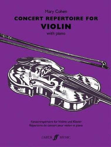 Cover image for Concert Repertoire for Violin