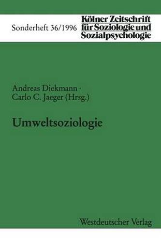 Cover image for Umweltsoziologie