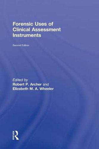 Cover image for Forensic Uses of Clinical Assessment Instruments