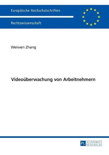 Cover image for Videoueberwachung Von Arbeitnehmern