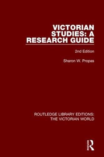 Cover image for Victorian Studies: A Research Guide: A Research Guide