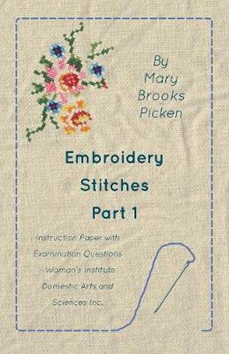 Embroidery Stitches Part 1 - Instruction Paper With Examination Questions