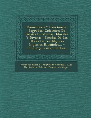 Cover image for Romancero Y Cancionero Sagrados