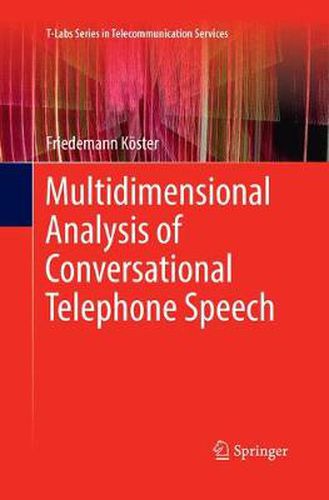 Cover image for Multidimensional Analysis of Conversational Telephone Speech