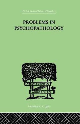 Cover image for Problems in Psychopathology