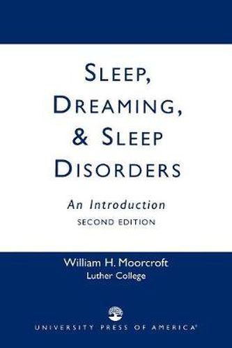 Cover image for Sleep, Dreaming, and Sleep Disorders: An Introduction