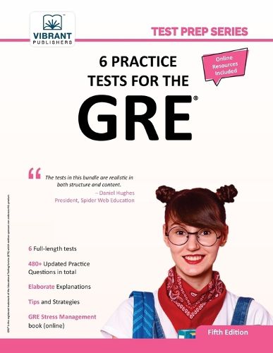 Cover image for 6 Practice Tests for the GRE