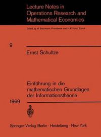 Cover image for Einfuhrung in die Mathematischen Grundlagen der Informationstheorie