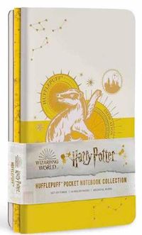 Cover image for Harry Potter: Hufflepuff Constellation Sewn Pocket Notebook Collection