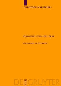 Cover image for Origenes und sein Erbe