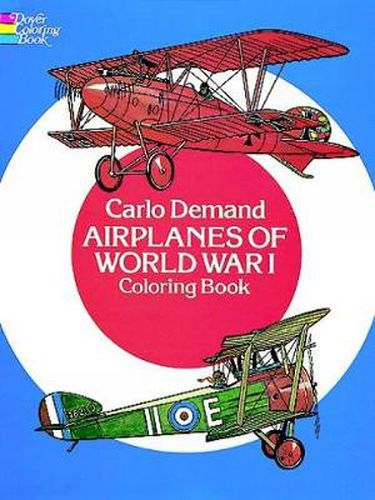 Cover image for Airplanes of World War I Coloring Book