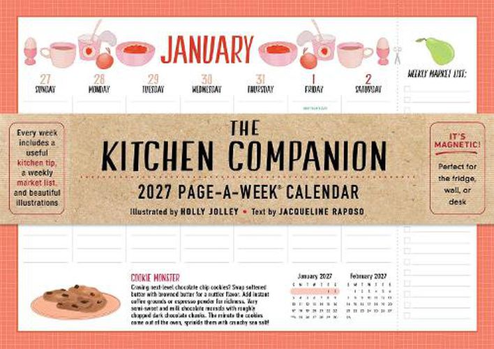 Cover image for The Kitchen Companion Page-A-Week Calendar 2027