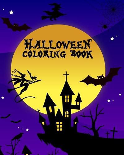 Cover image for Halloween Coloring Book