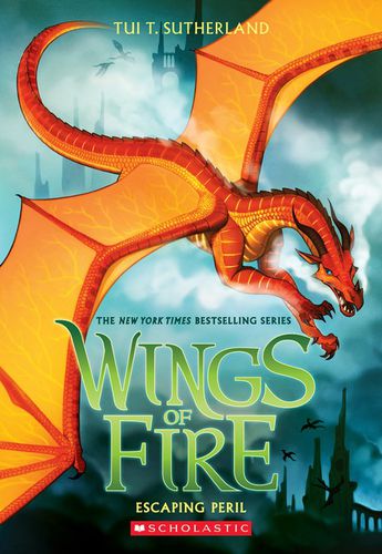 Cover image for Escaping Peril (Wings of Fire #8)