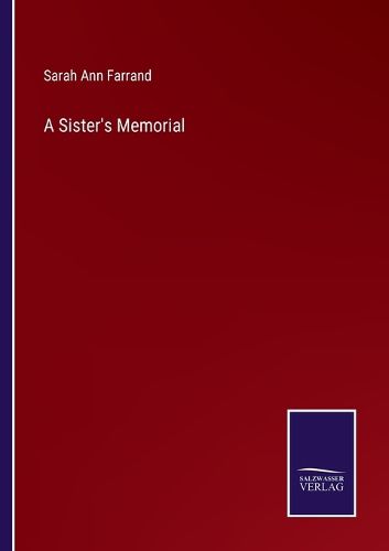 Cover image for A Sister's Memorial