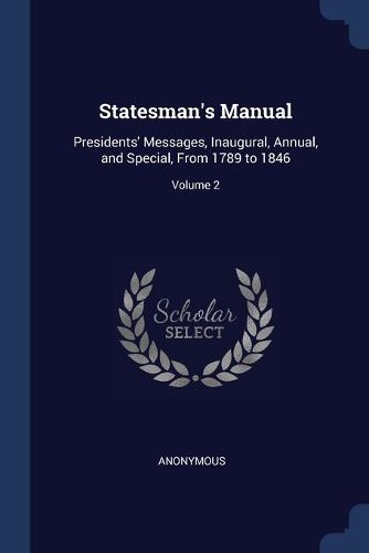 Cover image for Statesman's Manual