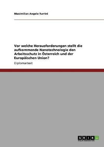 Cover image for Vor welche Herausforderungen stellt die aufkommende Nanotechnologie den Arbeitsschutz in OEsterreich und der Europaischen Union?