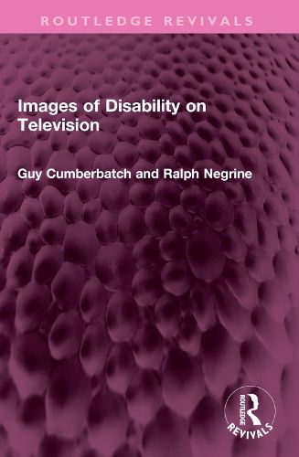 Cover image for Images of Disability on Television