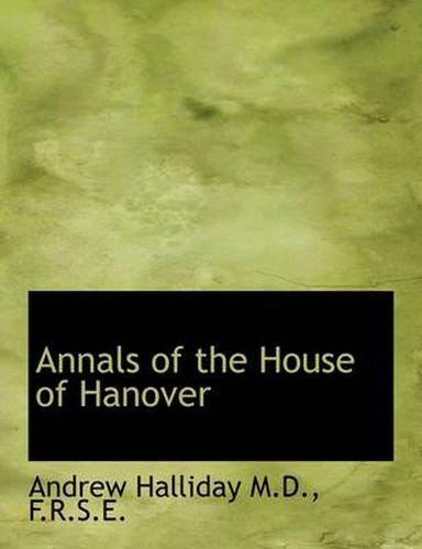 Cover image for Annals of the House of Hanover