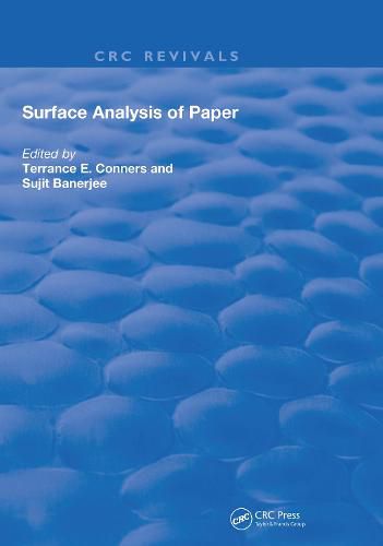 Cover image for Surface Analysis of Paper