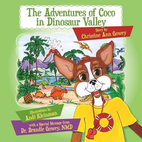 Cover image for The Adventures of Coco in Dinosaur Valley