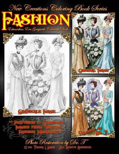 Cover image for New Creations Coloring Book Series: Fashion - Edwardian Era