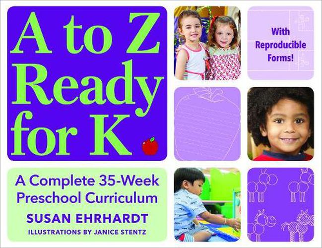 Cover image for A to Z Ready for K: A Complete 35-Week Preschool Curriculum