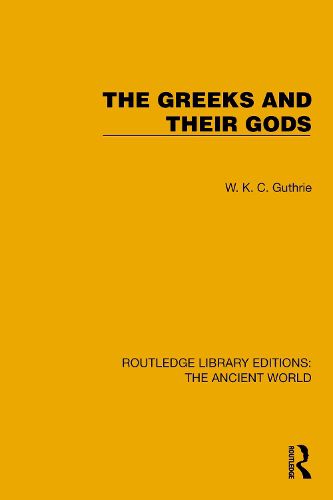 Cover image for The Greeks and their Gods