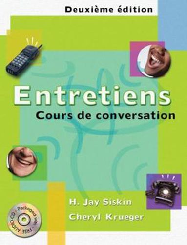 Cover image for Entretiens: Cours de conversation (with Audio CD)