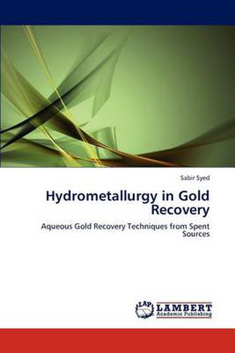 Cover image for Hydrometallurgy in Gold Recovery