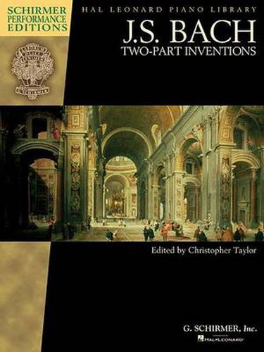 Cover image for J.S. Bach - Two-Part Inventions: Schirmer Performance Editions