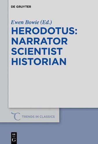 Cover image for Herodotus - narrator, scientist, historian