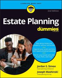 Cover image for Estate Planning For Dummies, 2nd Edition